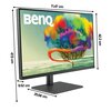Monitor BENQ DesignVue PD3205U 31.5" 3840x2160px IPS Przeznaczenie Dla grafika i fotografa