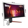 Monitor BENQ Mobiuz EX3410R 34" 3440x1440px 144Hz 1 ms [MPRT] Curved Przeznaczenie Dla gracza