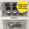 Lodówka WHIRLPOOL W7X 93T KS No frost 202.7cm Czarny inox Liczba drzwi 2