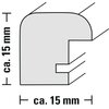Ramka HAMA Bella 10x15 Szary Rodzaj Ramka do zdjęć