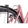 Rower miejski BOTTECCHIA 200 6B 28 cali damski Różowy Wyposażenie Dzwonek