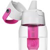 Butelka filtrująca DAFI Solid 500 ml Różowy + 2 filtry węglowe Podziałka ilości wody Nie