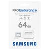 Karta pamięci SAMSUNG Pro Endurance microSDXC 64GB + Adapter Adapter w zestawie Tak