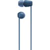 Słuchawki dokanałowe SONY WI-C100L Niebieski Transmisja bezprzewodowa Bluetooth