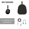 Słuchawki nauszne SONY WH-1000XM5 ANC Czarny Mikrofon Tak
