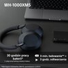 Słuchawki nauszne SONY WH-1000XM5 ANC Czarny Aktywna redukcja szumów (ANC) Tak