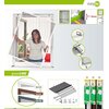 Moskitiera EASY LIFE 002-2310 (100 x 215 cm) Antracytowy Sposób montażu Uchwyt
