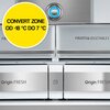 Lodówka TOSHIBA GR-RF840WE-PMS Side by Side No frost 193.5cm Ciemnoszara Liczba drzwi 4