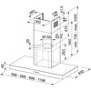 Okap FRANKE Format FDF EV8 90 BK Czarny 710m3/h 66dB klasa B Szerokość [cm] 89.8