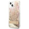 Etui GUESS Paisley Liquid Glitter do Apple iPhone 13 Mini Złoty Seria telefonu iPhone