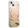 Etui GUESS Paisley Liquid Glitter do Apple iPhone 13 Mini Złoty Kompatybilność Apple iPhone 13 Mini