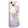 Etui GUESS Flower Liquid Glitter do Apple iPhone 13 Mini Fioletowy Kompatybilność Apple iPhone 13 Mini