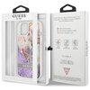 Etui GUESS Flower Liquid Glitter do Apple iPhone 13 Mini Fioletowy Marka telefonu Apple