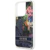 Etui GUESS Flower Liquid Glitter do Apple iPhone 13 Pro Niebieski Typ Etui nakładka