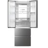 Lodówka HAIER HFW7720EWMP Side by Side No frost 200.6cm Szary Licowane drzwi Nie