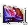 Telewizor SONY KD-50X85K 50" LED 4K 120Hz Google TV Dolby Vision HDMI 2.1 Smart TV Tak