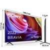 Telewizor SONY KD-85X85K 85" LED 4K 120Hz Google TV Dolby Vision HDMI 2.1 Smart TV Tak