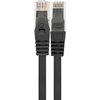 Kabel RJ-45 - RJ-45 LANBERG PCU6-10CU-0025-BK 0.25 m