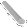 Biały soundbar o zaokrąglonych krawędziach z widocznymi wymiarami: 1142 mm długości, 116 mm szerokości i 87 mm wysokości. Na powierzchni urządzenia znajduje się logo "SONOS".