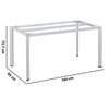 Rama stołu ogrodowego KETTLER Edge 0104021-0000 Materiał Aluminium