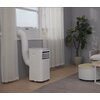 Klimatyzator ARISTON Mobis 8 Funkcje Regulacja poziomów mocy, Regulacja prędkości nawiewu, Sterowanie za pomocą pilota