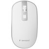 Mysz GEMBIRD MUSW-4B-06-WS Biało-srebrny Interfejs 2.4 GHz