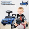 Jeździk SUN BABY Mercedes C-Class J05.039.1.2 Niebieski Materiał kółek Plastik
