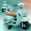 Motorek elektryczny SUN BABY Scooter Vespa Turkusowy Wykonanie koła Plastikowe