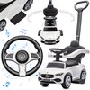 Jeździk SUN BABY Mercedes C-Class J05.040.1.2 Biały rączka Uchwyt na kubek Tak