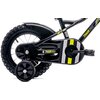 Rower dziecięcy SUN BABY Tiger Bike 12 cali dla chłopca Czarno-żołto-szary Wiek 2 lata