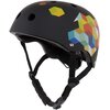 Kask SUN BABY Cubic Czarny dla Dzieci z lampką (rozmiar M)