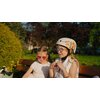 Kask SUN BABY Cubic Biały dla Dzieci z lampką (rozmiar M) Wyściółka Tak