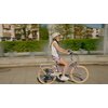 Kask rowerowy SUN BABY Cubic Biały dla Dzieci (rozmiar M) Materiał skorupy ABS