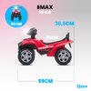 Jeździk SUN BABY Quad Good Year Czerwony Kolor Czerwony