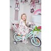 Rower dziecięcy SUN BABY Heart Bike 12 cali dla dziewczynki Miętowy Kolor Miętowy