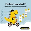 Rower dziecięcy SUN BABY Heart Bike 12 cali dla dziewczynki Miętowy Wyposażenie Dzwonek