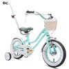 Rower dziecięcy SUN BABY Heart Bike 12 cali dla dziewczynki Miętowy