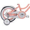 Rower dziecięcy SUN BABY Heart Bike 12 cali dla dziewczynki Morelowy Wiek 2 lata