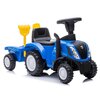 Jeździk SUN BABY Traktor z przyczepą New Holland Niebieski Przedział wiekowy 12 m+