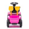 Jeździk SUN BABY Traktor z przyczepą New Holland Różowy Efekty dźwiękowe Tak
