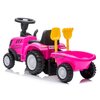 Jeździk SUN BABY Traktor z przyczepą New Holland Różowy Rodzaj Jeździk