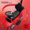 Jeździk SUN BABY Mercedes C-Class J05.040.1.1 Czerwony rączka Materiał kółek Plastik