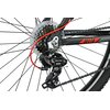 Rower górski MTB TORPADO Delta Hardtail M16 29 cali męski Czarno-czerwony Waga [kg] 14.7