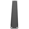 Panel frontowy EXTRALINK EX.19027 1U 19" Czarny Rozmiar 1U