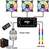Wentylator AIGO AR12 ARGB Wymiary (WxSxG) [mm] 25 x 120 x 120