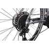 Rower elektryczny BOTTECCHIA Merak M22 28 cali Szary Umiejscowienie silnika Centralny