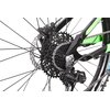 Rower elektryczny BOTTECCHIA Evo Elektron M17 29-27.5 cala Czarno-zielony Waga z opakowaniem [kg] 34