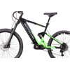 Rower elektryczny BOTTECCHIA Evo Elektron M19 29-27.5 cala Czarno-zielony Rozmiar koła [cal] 27.5