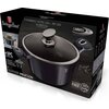Garnek BERLINGER HAUS Metallic Line Carbon Pro Edition BH-6894 28 cm Rodzaj Garnek aluminiowy