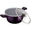 Garnek BERLINGER HAUS Purple Eclipse Collection BH-6629 24 cm Przeznaczenie Kuchnie elektryczne